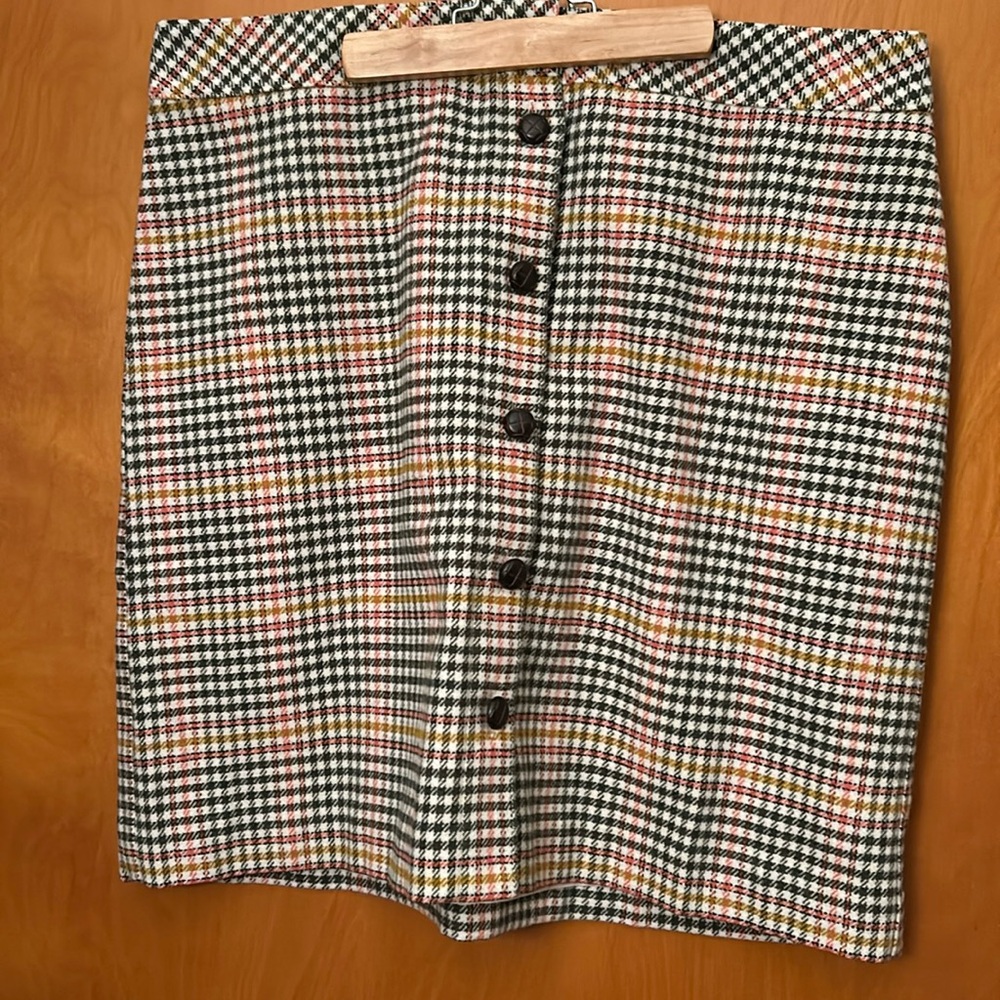 Talbots wool blend skirt